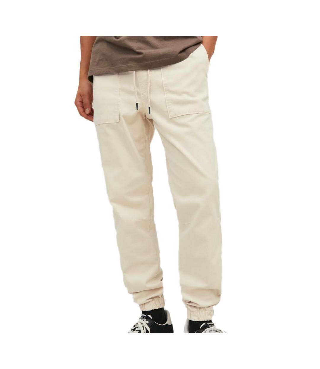 Pantalon Cargo Beige Homme Jack & Jones Gordon - S-1