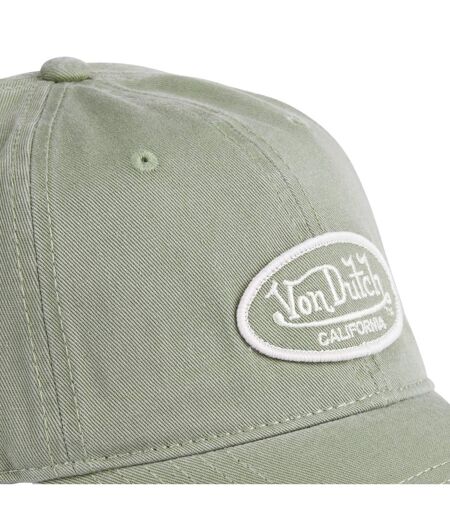 Casquette dad cap en sergé de coton avec patch brodé Log Vondutch