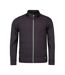 Men's Hybrid Fleece Lined Jacket Full Zip | Insulated Waterproof Coat-2
