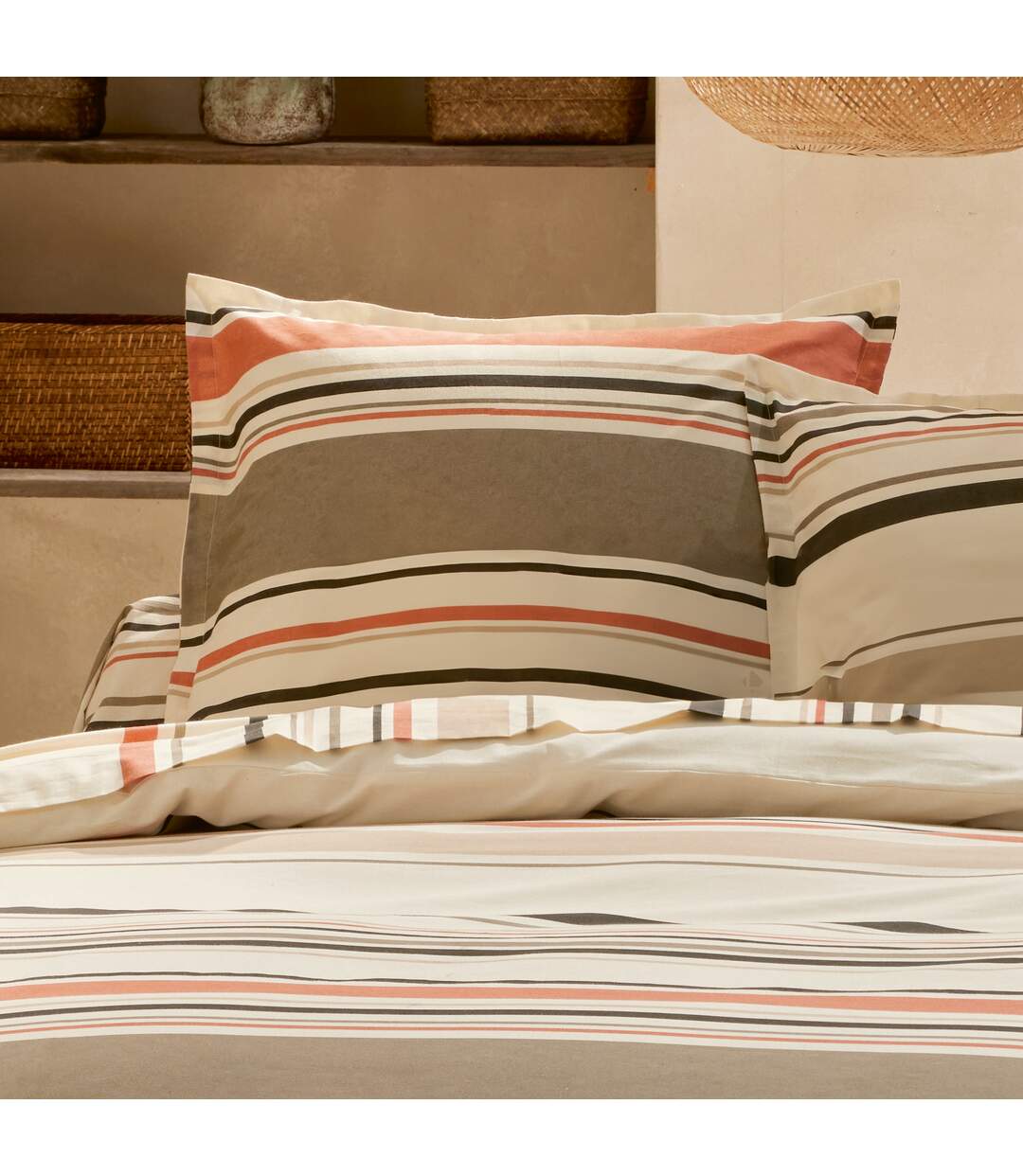 Parure de lit 100% coton HUGO Taie 65x65 cm-3