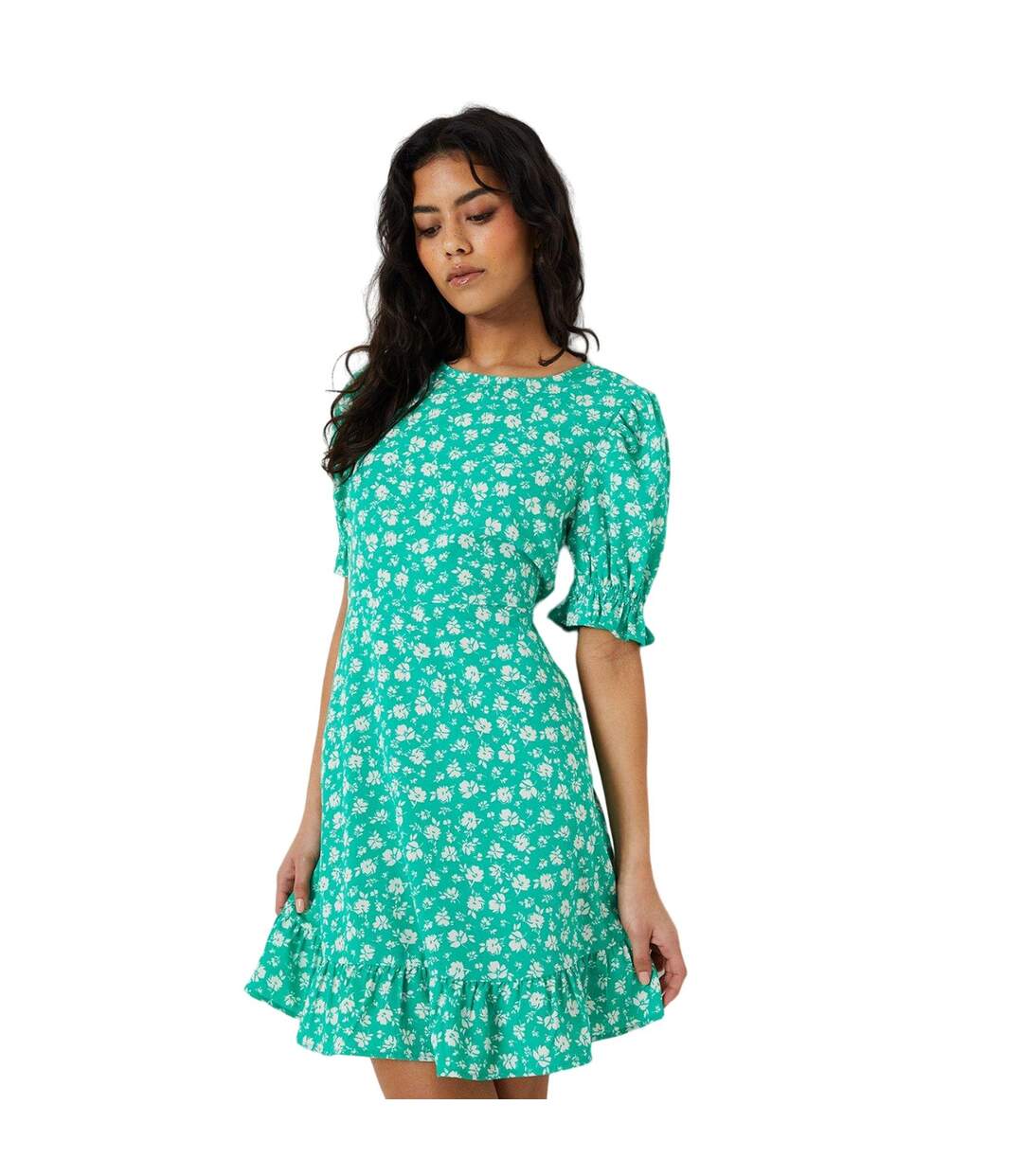 Mini robe femme vert Dorothy Perkins-1