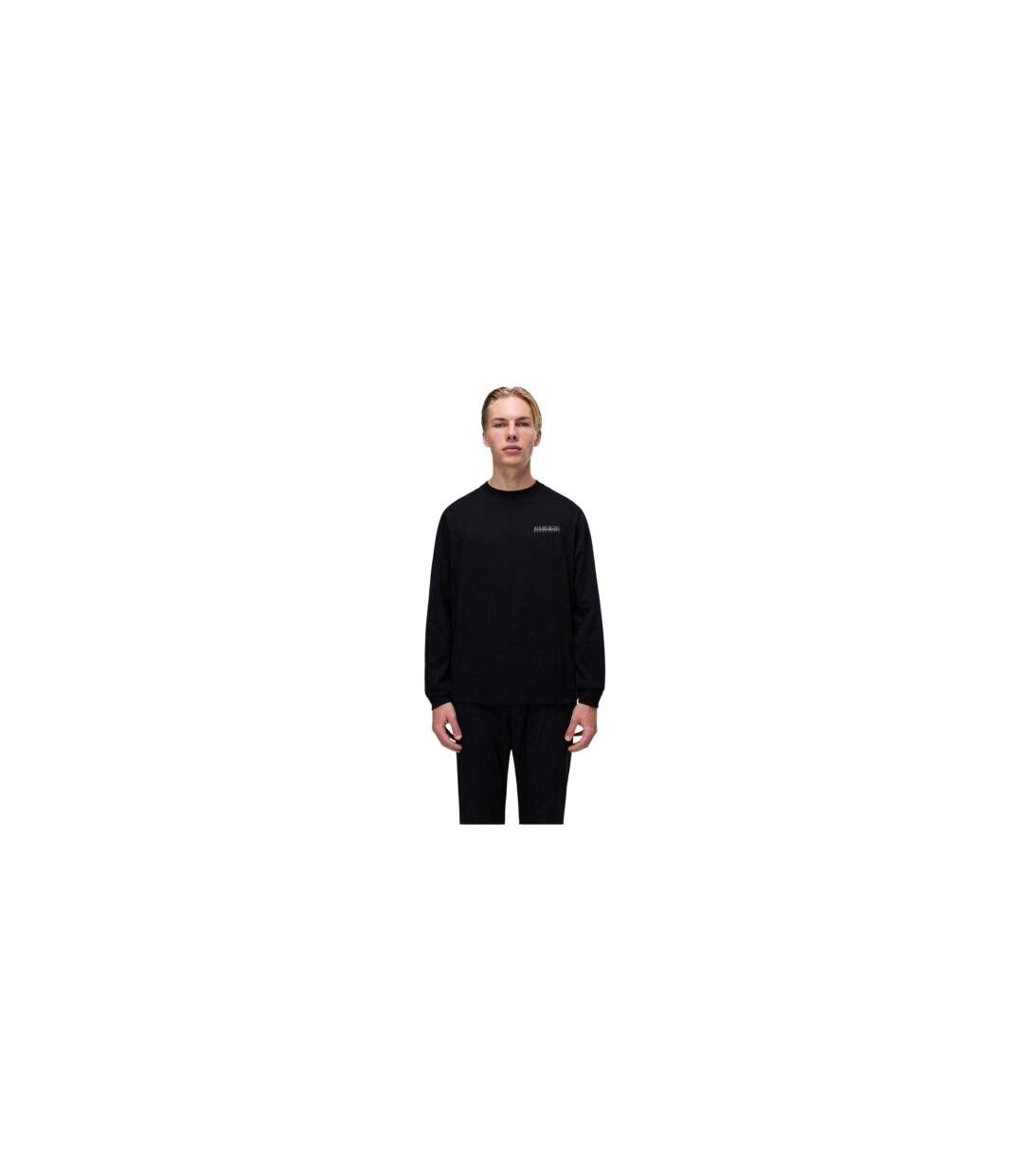 T-shirt Homme Noir Napapijri-1