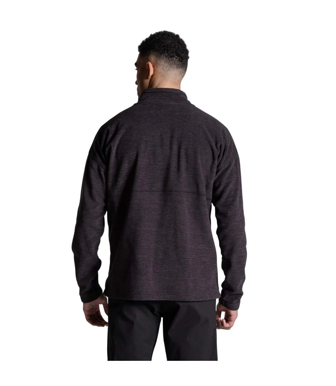 Mens Esk Ii Half Zip Fleece Top Black Craghoppers-3