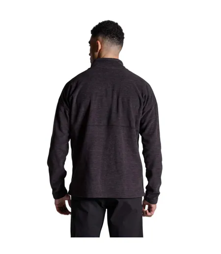 Mens Esk Ii Half Zip Fleece Top Black Craghoppers