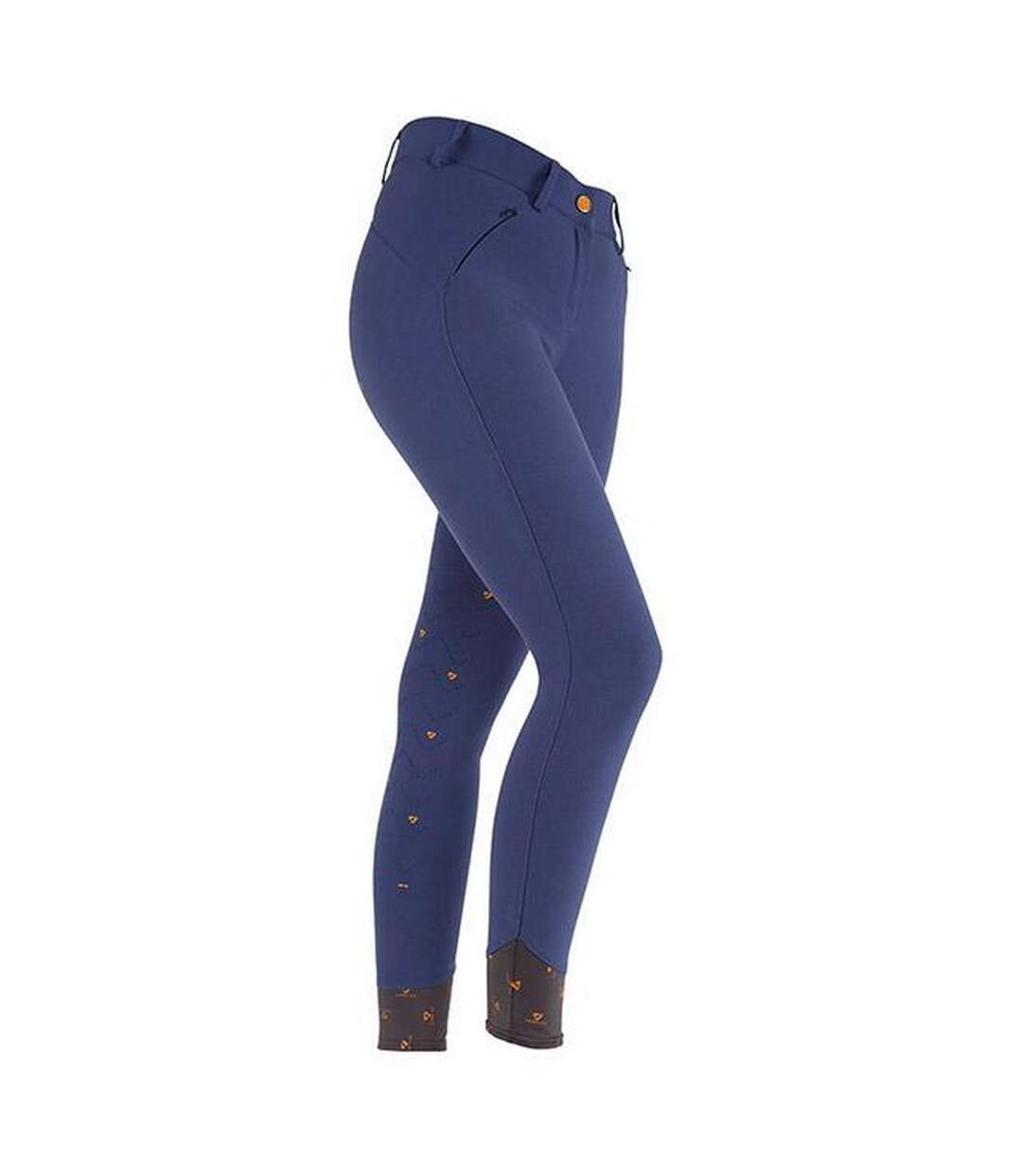 Pantalon d´équitation chapman femme bleu marine Aubrion-1