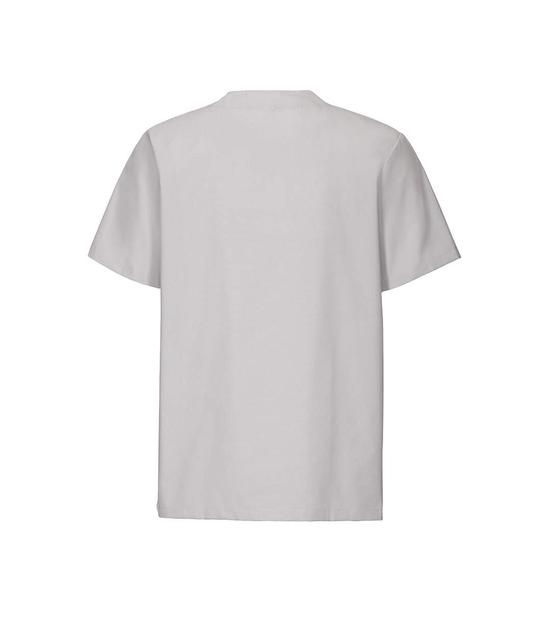 Unisex Adult Work Tunic Silver Grey Exner-2