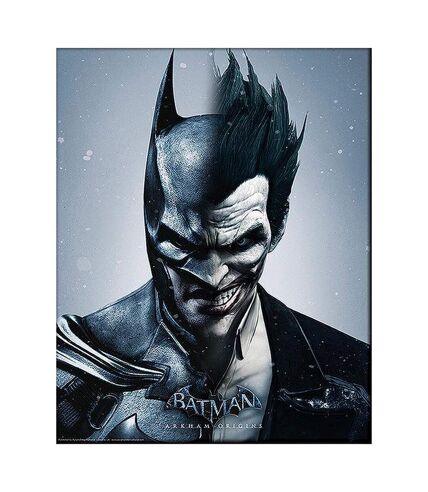 Batman Arkham Origins - Poster (Noir / Blanc) (25,5 cm x 20,5 cm x 0,2 cm) - UTPM4052