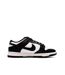 Baskets blanches/noires homme nike dunk low retro-2