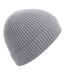 Beechfield Unisex Adult Rib Knit Beanie (Light Grey) - UTBC5415