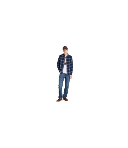 Chemise À Boutons Décontracté Motif/style À Carreaux Homme Bleu Violacé Timberland