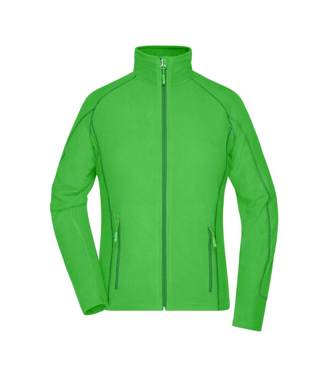 Veste Polaire Femme Vert Vert Foncé James And Nicholson-1