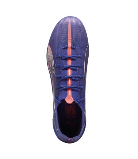 Mens Ultra 5 Ultimate Firm Ground Football Boots Purple White Orange Puma
