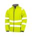 Result Veste soft shell recyclée double couche unisexe pour adultes (Jaune fluo) - UTRW9889-1