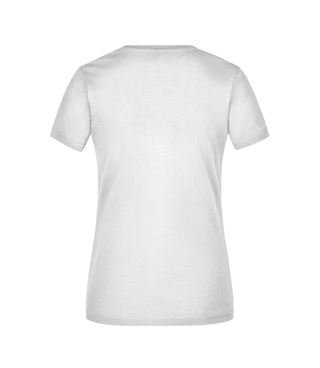 T-shirt Femme Blanc James And Nicholson-2