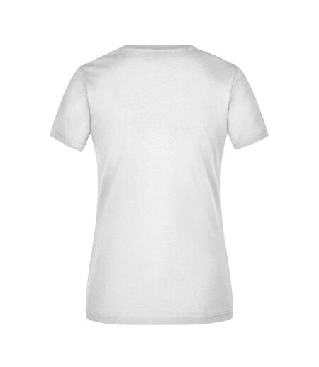 T-shirt Femme Blanc James And Nicholson