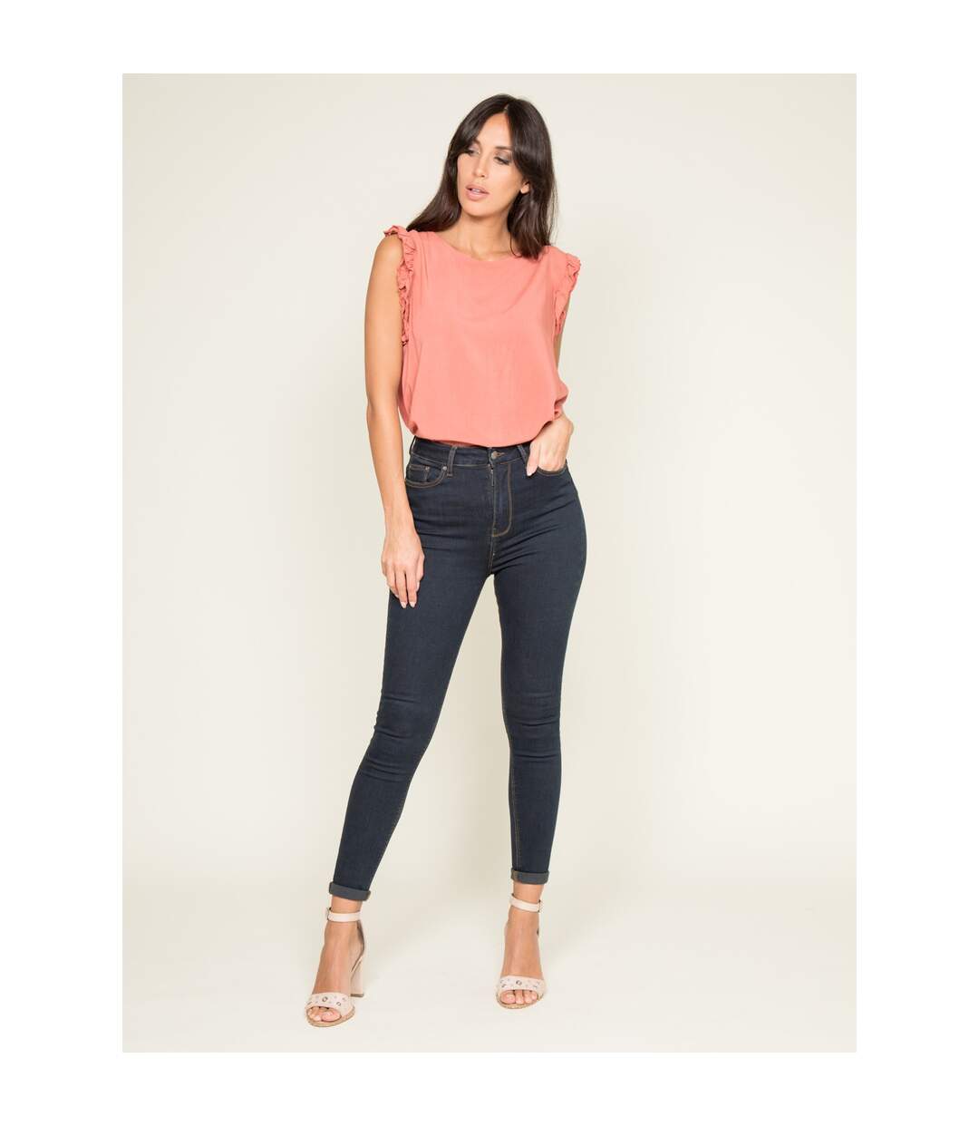 Blouse avec volants FORSELI - Dona X Lisa-4