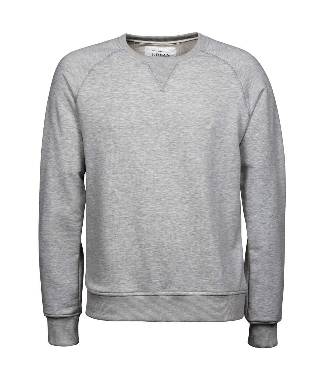 Sweatshirt uni homme gris Tee Jays