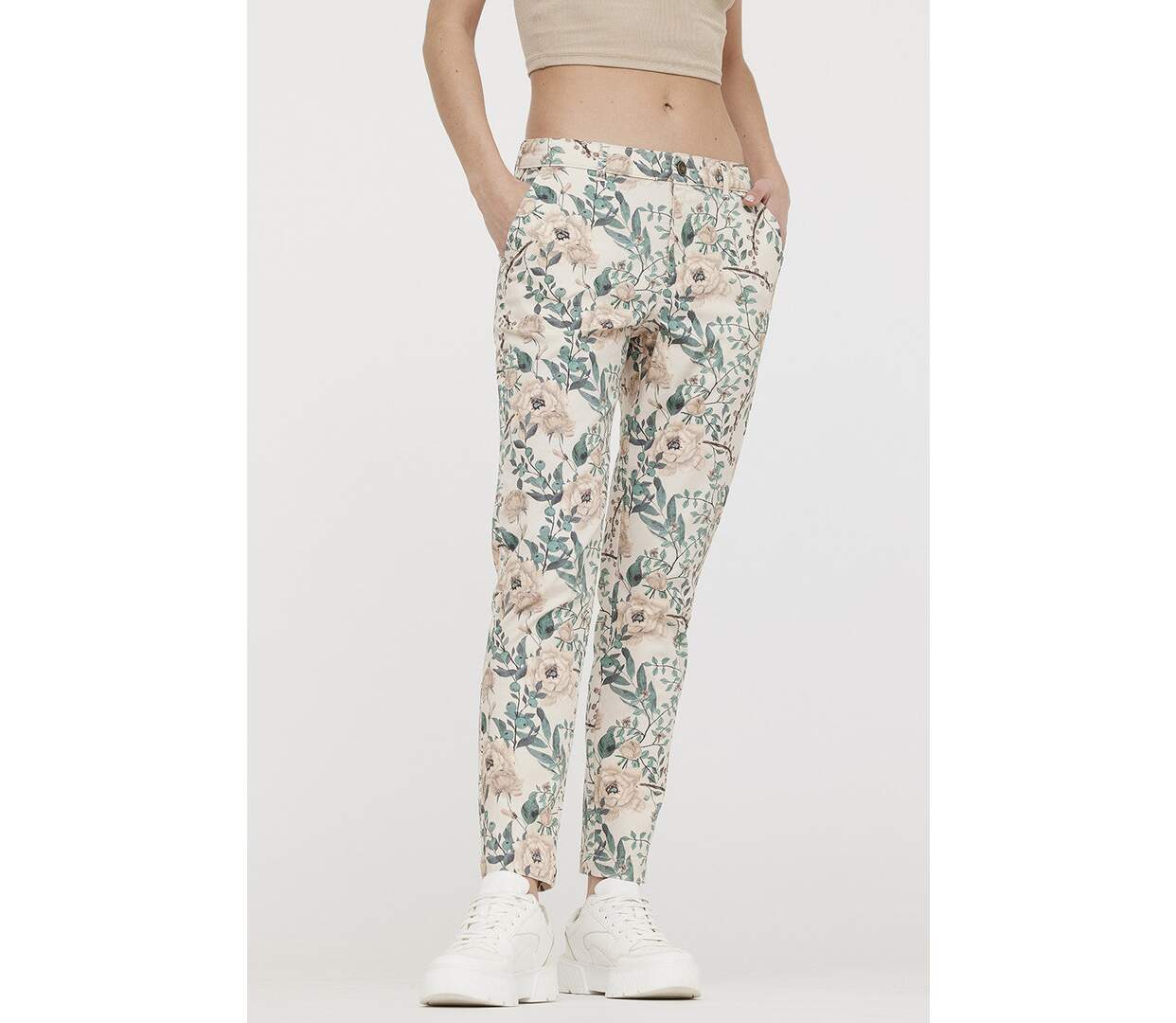 Pantalon JEMILA Cream-2