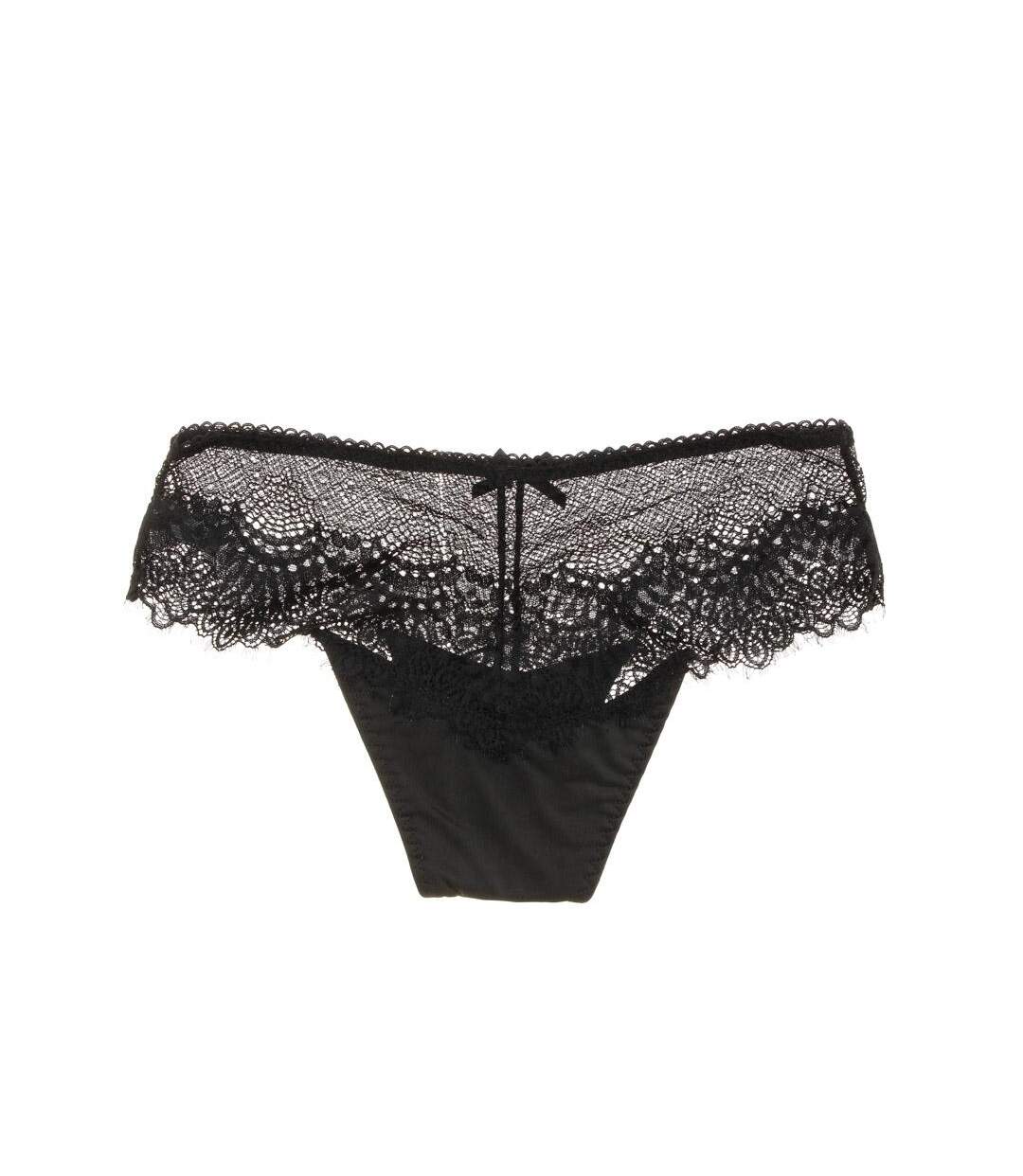 Tanga noir femme les petites bombes myo-2