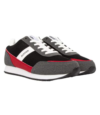 Mens spence trainers black Duffer