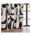 Carro abstract eyelet curtains 72in x 90in dusk Hoem