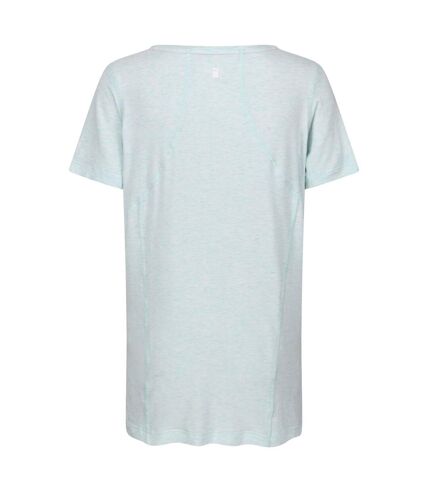 T-shirt ballyton femme turquoise délavé Regatta