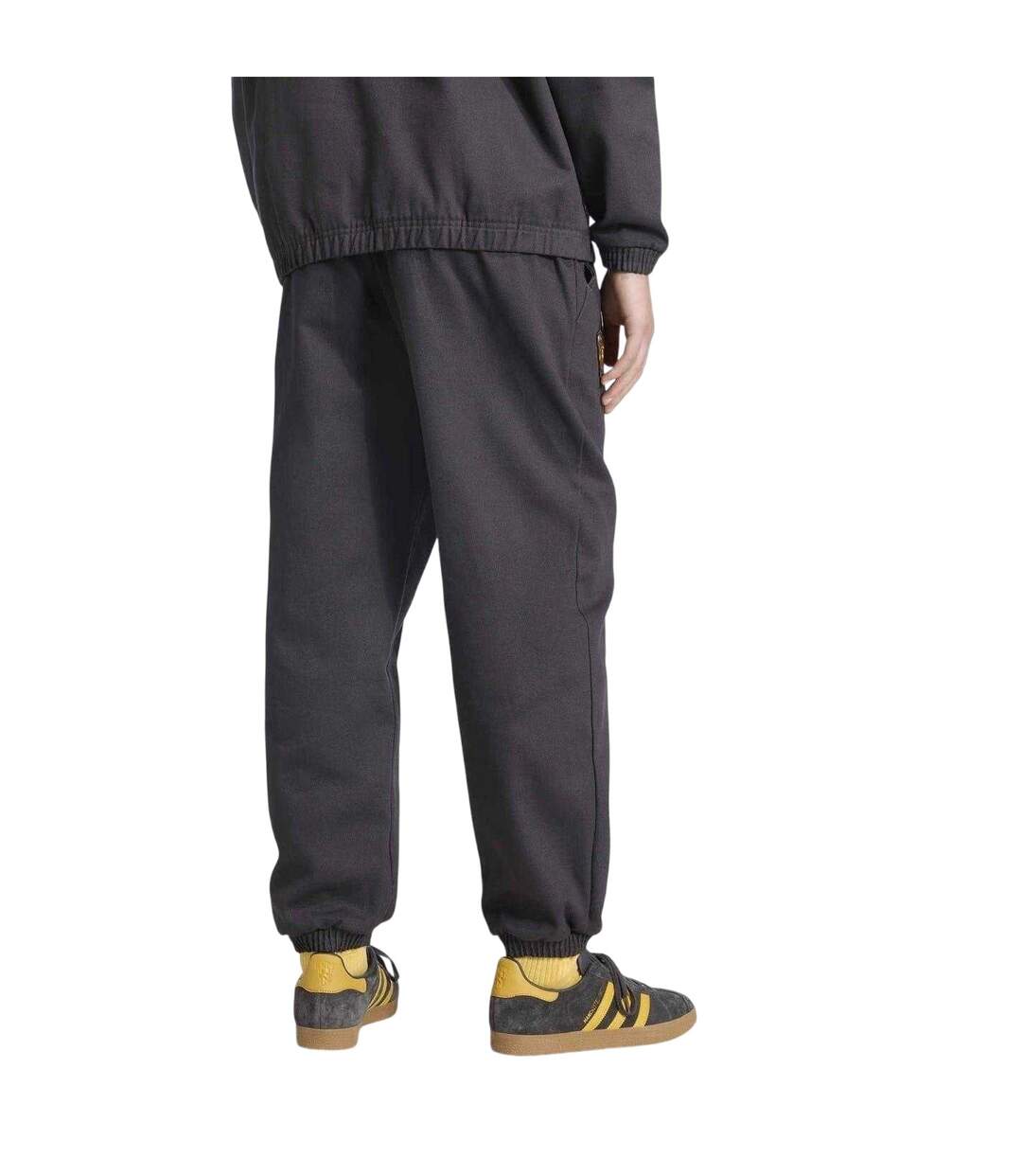 Mens Manchester United Fc Tracksuit Bottoms Black Adidas-4