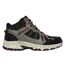 Mens Hillcrest Logo Leather Walking Boots Natural Black Skechers-1