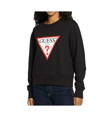 Sweat Noir Femme Guess Original - L