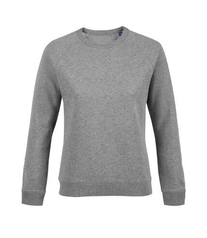 NEOBLU Womens/Ladies Nelson French Terry Sweatshirt (Gray Marl) - UTPC4837