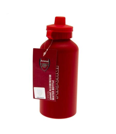 Arsenal FC Matte Aluminum 16.9floz Water Bottle (Red/White) (One Size) - UTSG19967
