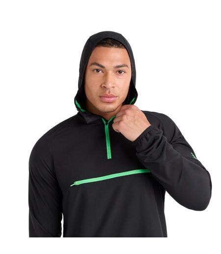 Umbro Mens Pro Elite Lightweight Training Jacket (Black/Andean Toucan) - UTUO1716