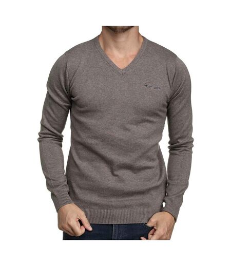 Pull gris homme teddy smith pulser - m