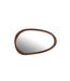 Miroir Mural en Bois Irrégulier 83cm Marron-1