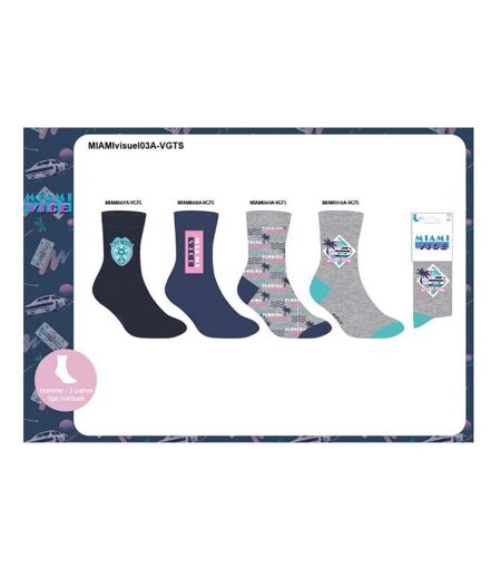 Chaussettes Pack HOMME MIAMI VICE - Pack de 8