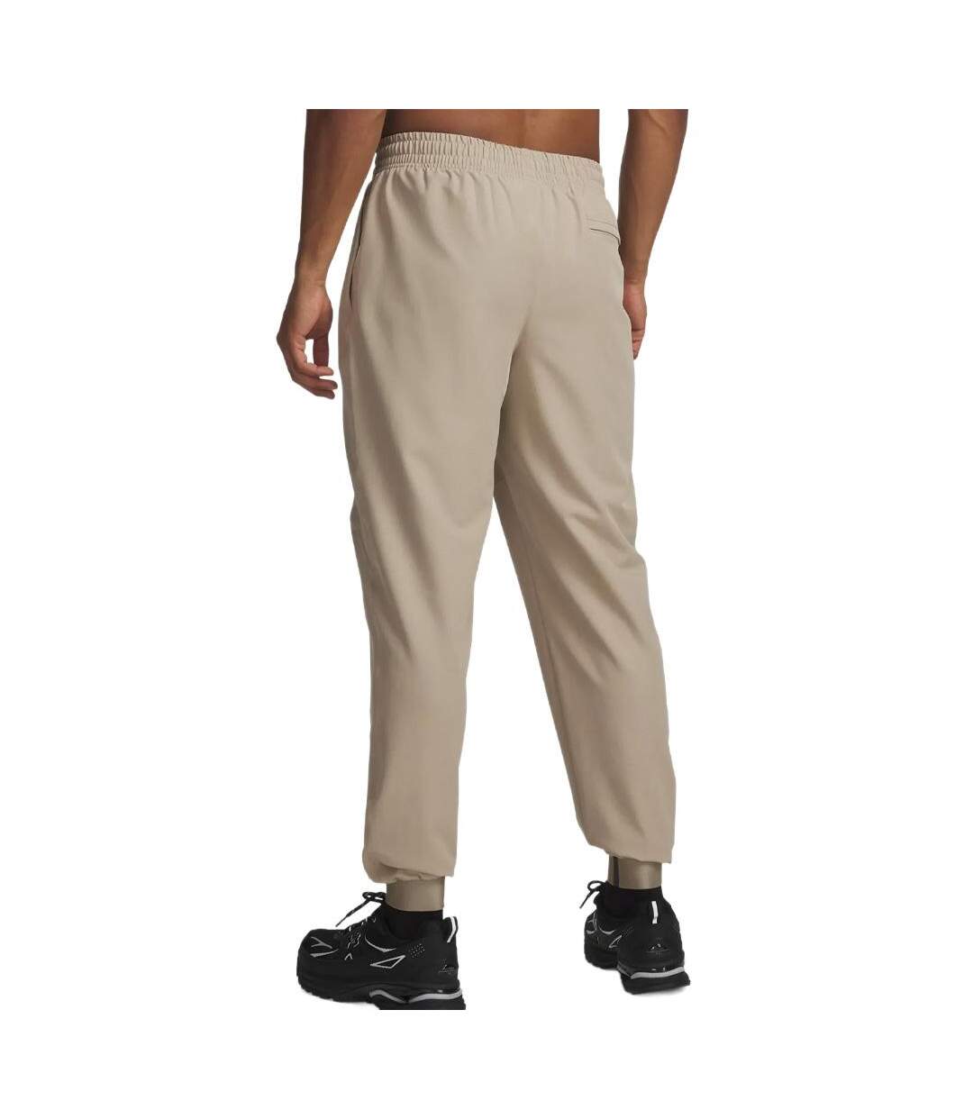 Jogging beige homme under armour unstoppable-2