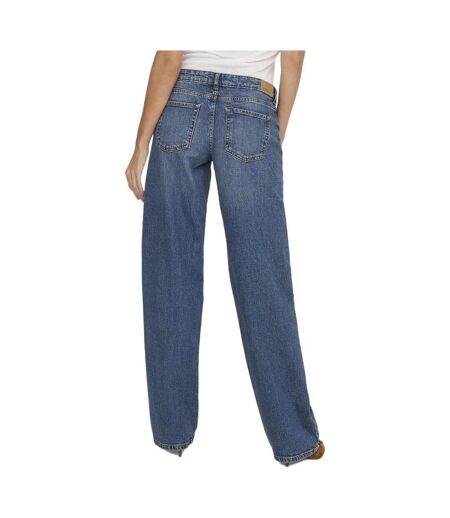 Jean droit taille basse bleu femme jdy katie 1006