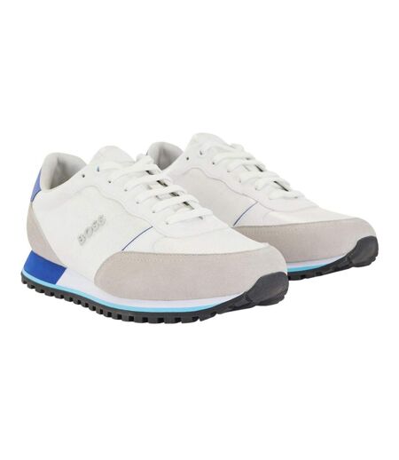 Womens/ladies Parkour Running Shoes Grey Hugo Boss
