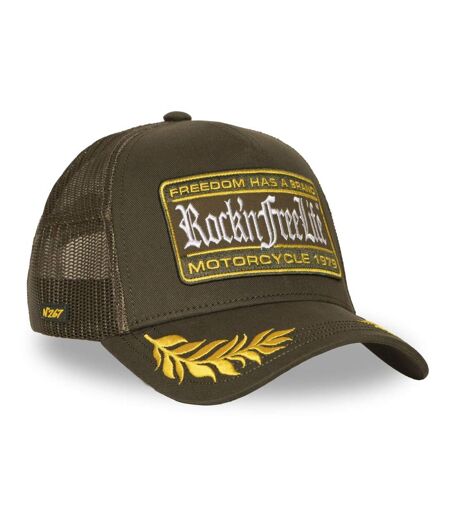 Casquette trucker uni avec filet Creep Rock'n Free Life