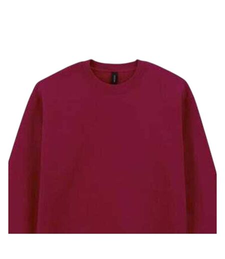 Sweat Uni Col Ras-du-cou Hammer Maxweight Homme Bordeaux Gildan