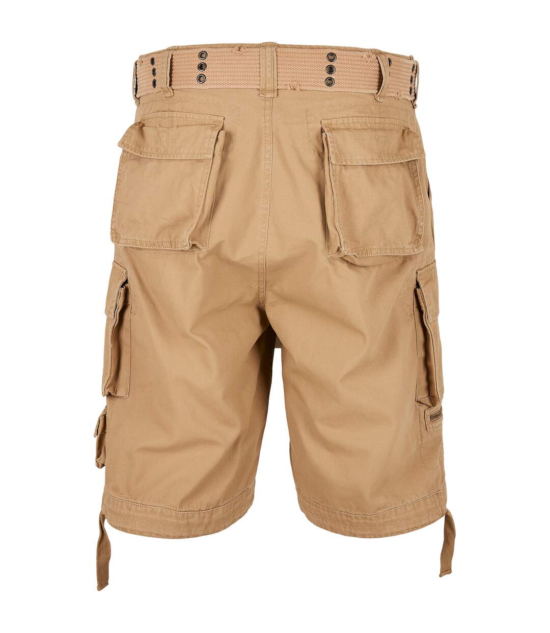 Short À Poches Savage Homme Beige Build Your Brand-2