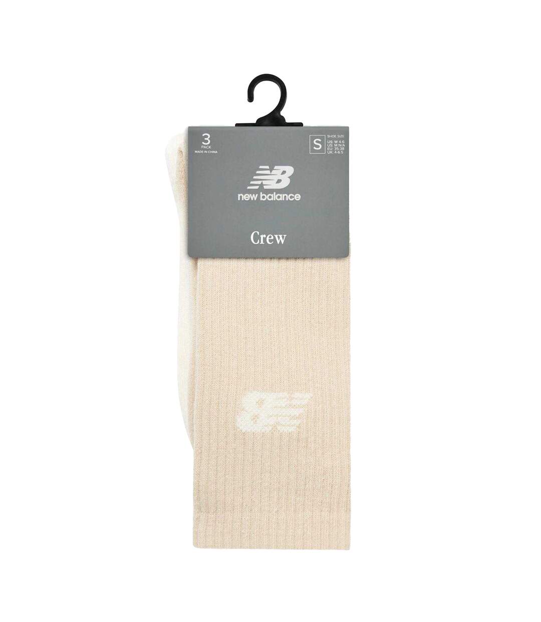 Lot De 3  Chaussettes Adulte Beige New Balance-3
