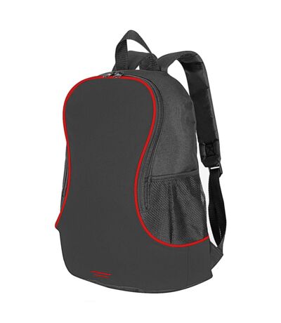 Shugon Fuji Basic Backpack (10 liters) (Black/Red) (One Size) - UTBC1100