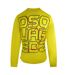 Unisex Adult Logo Back Print Long-sleeved T-shirt Yellow DSquared2-2