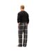 Mens Flannel Plaid Pyjama Bottoms Black Tommy Hilfiger-3