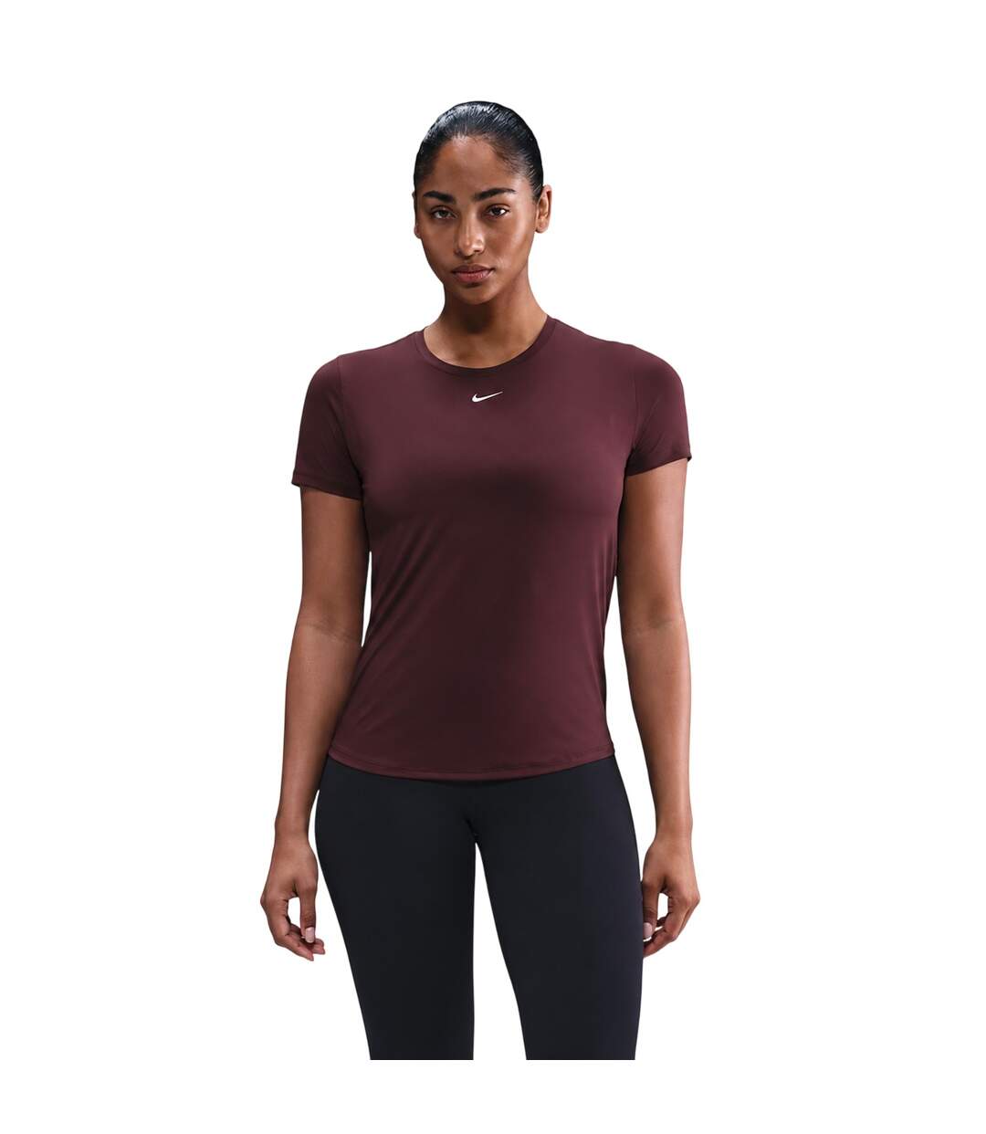 Haut One Femme Bordeaux Nike-2