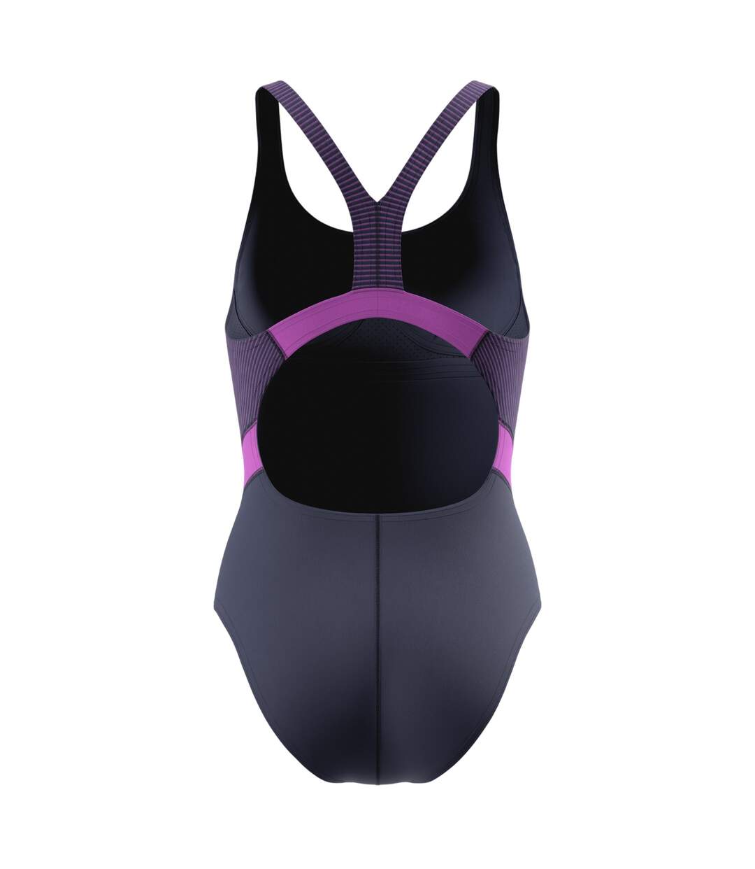 Maillot De Bain 1 Pièce Dos Nageur Motif/style Contrasté Quantum Splice Femme Rose Speedo-2