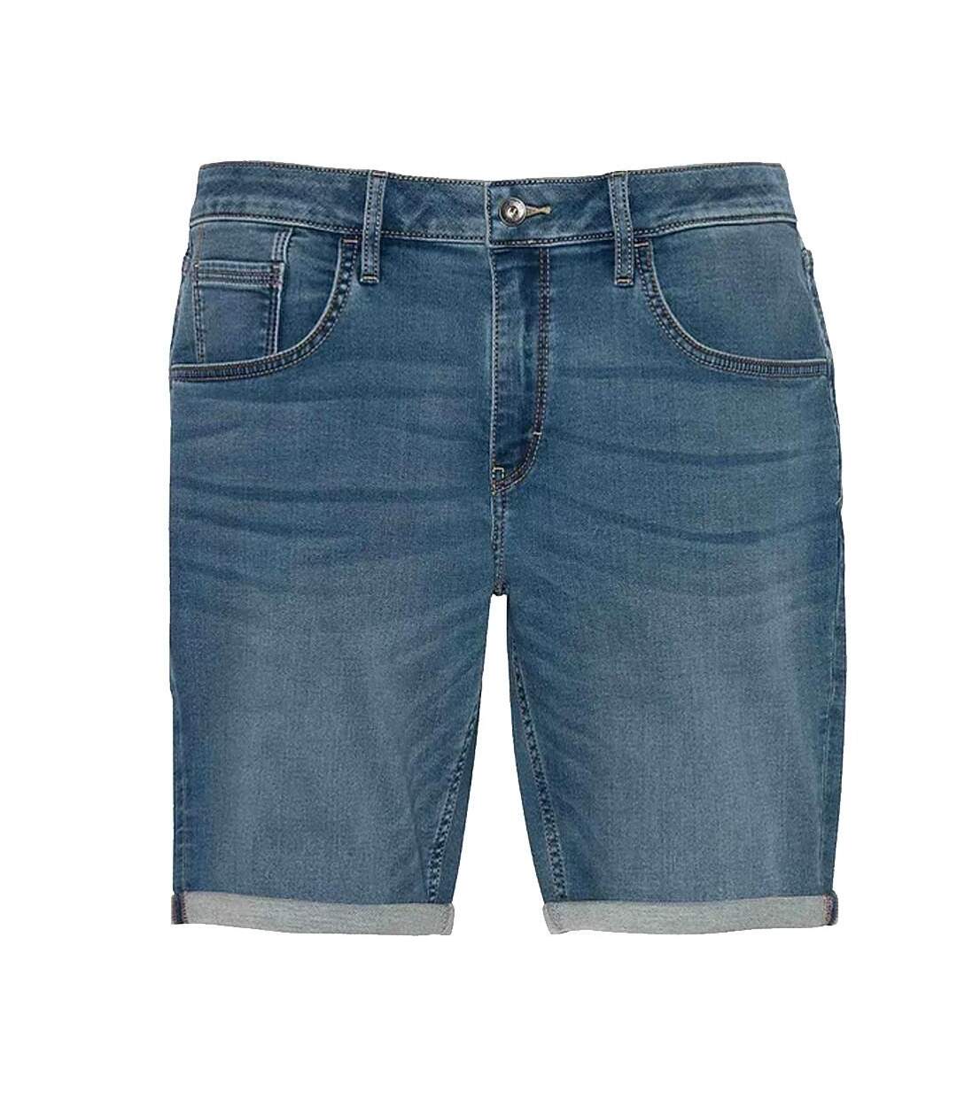 Short en Jean Bleu Homme Schott Luca - S-1