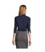 Blouse Femme Bleu Foncé SOLS-3