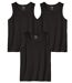 Set van 3 effen tanktops-1
